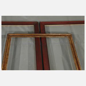 Konvolut von 11 Holzleisten