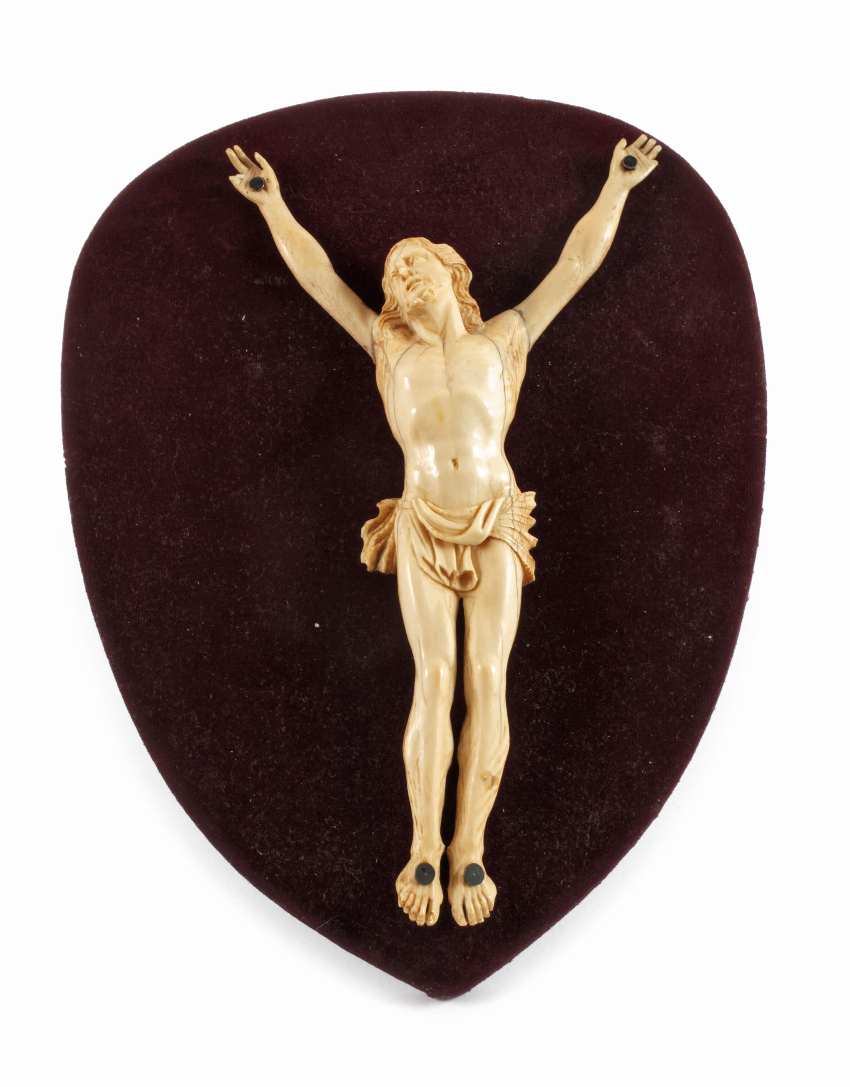 Spätklassizistische Elfenbeinschnitzerei