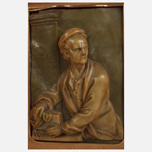 Wachsbild Isaac Newton