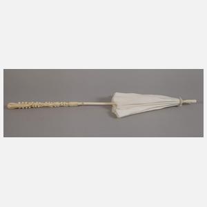 Sonnenschirm Elfenbein