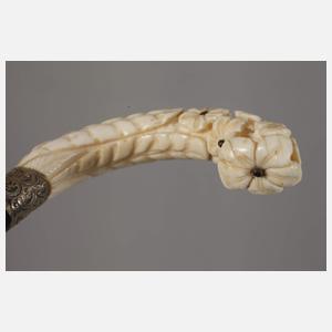 Spazierstock Elfenbein