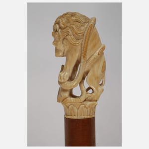 Spazierstock Elfenbein