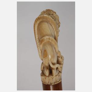 Spazierstock Elfenbein