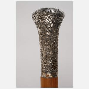 Spazierstock Silber