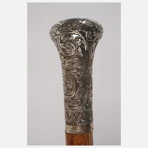Spazierstock Silber