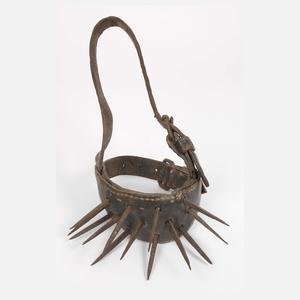 Ledergeschirr mit Dornen
