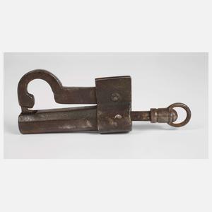 Historisches Vorhängeschloss