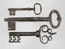 Drei historische Schlüssel