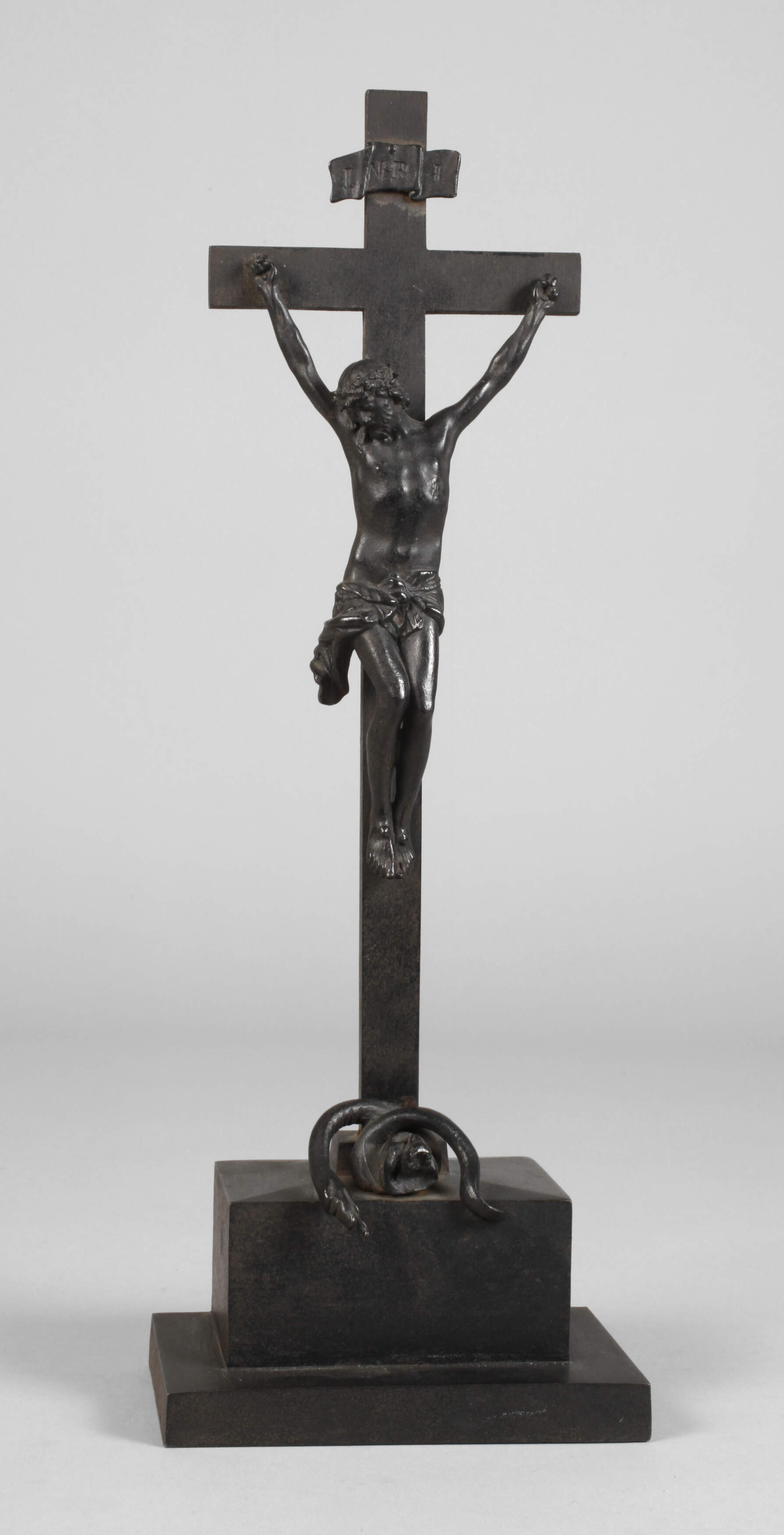 Kruzifix Eisenguss