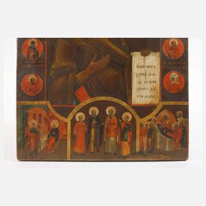 Drei Mehrfelderikonen