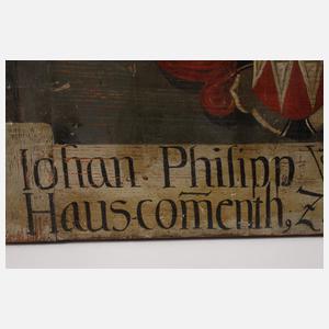 Historische Wappentafel