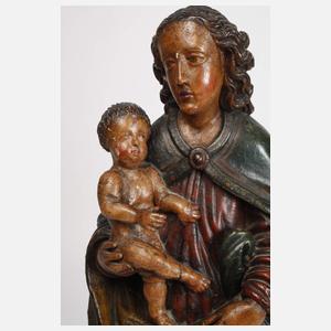 Barockes Marienbildnis