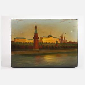 Drei Lackdosen Russland