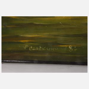 Drei Lackdosen Russland