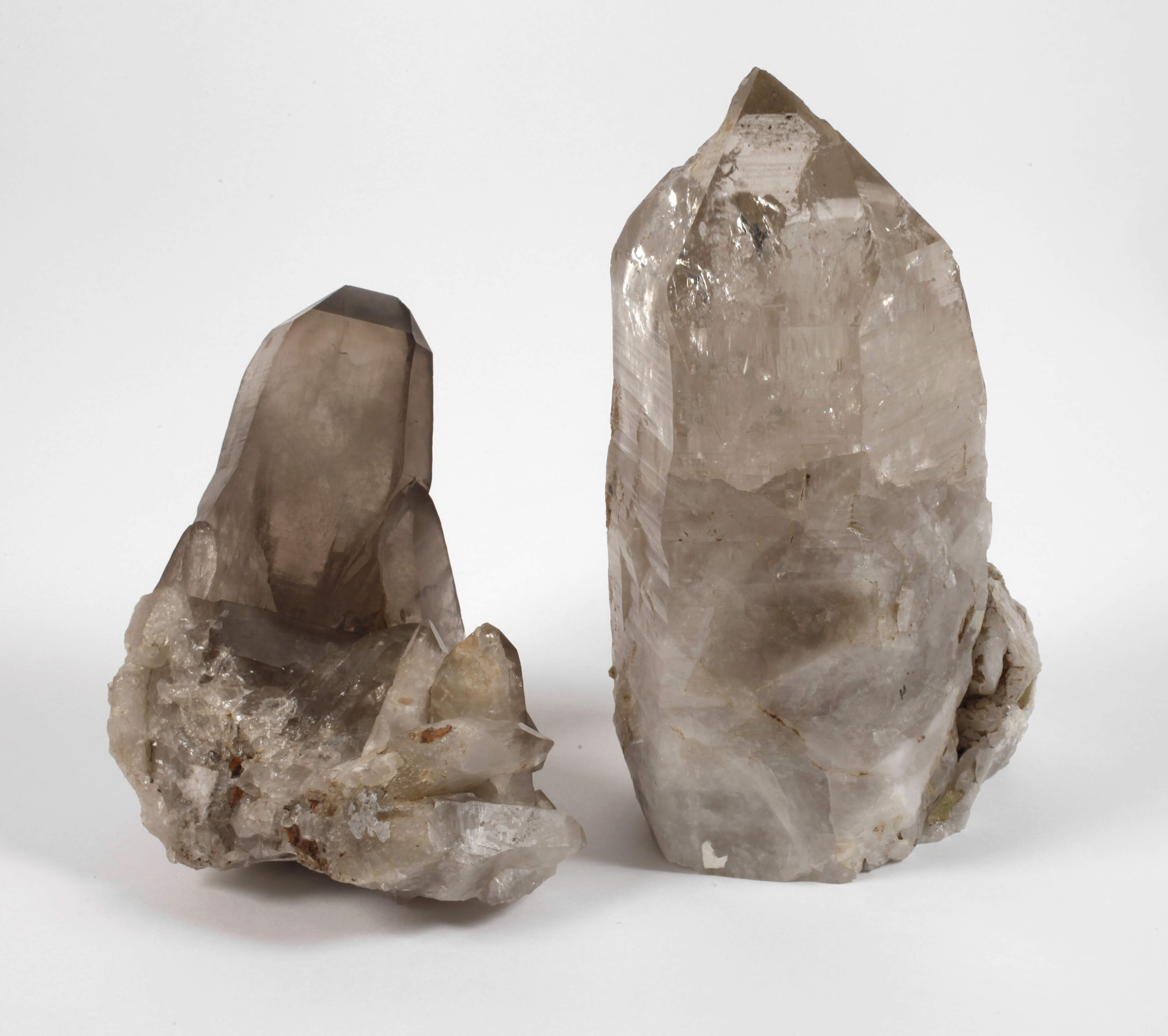 Zwei alpine Quarzstufen