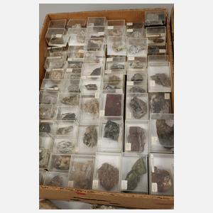 Umfangreiche Mineraliensammlung Odenwald