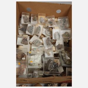 Umfangreiche Mineraliensammlung Odenwald
