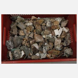 Umfangreiche Mineraliensammlung Odenwald