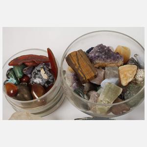 Mineraliensammlung weltweit