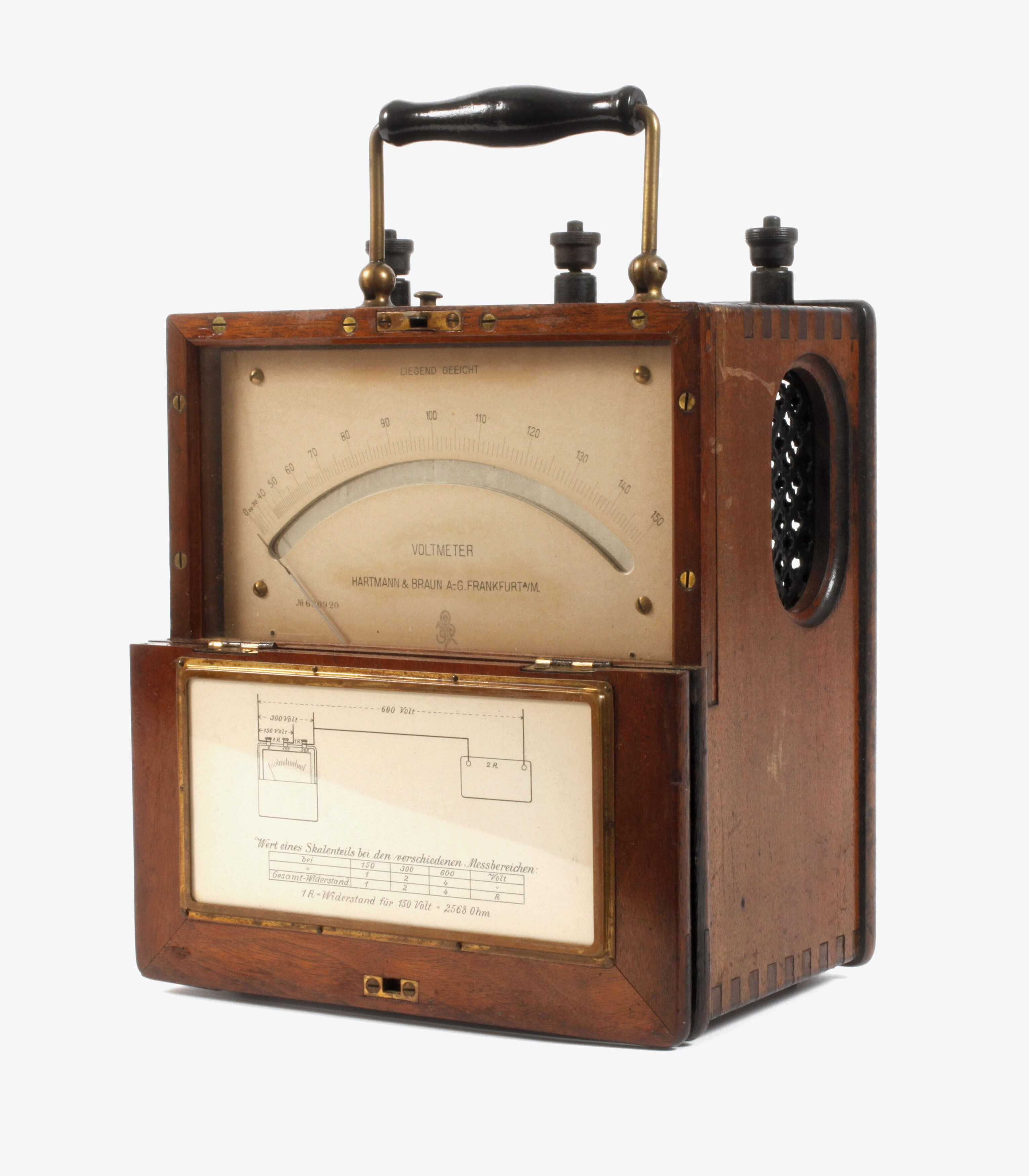 Historisches Voltmeter