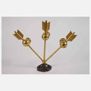 Paar Wandleuchter Empire