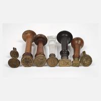 Konvolut Siegel und Petschafte111