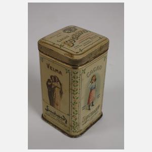 Vier Werbedosen Suchard