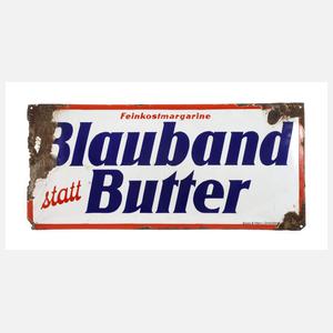 Emailleschild Blauband