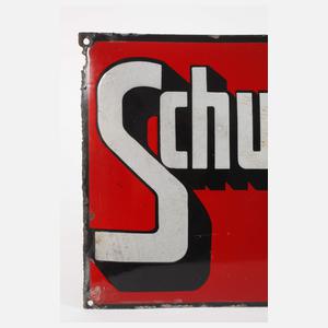 Emailleschild Schultheiss