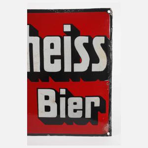 Emailleschild Schultheiss