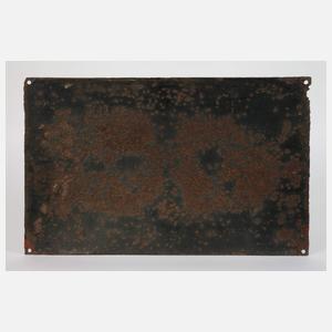 Emailleschild Schultheiss