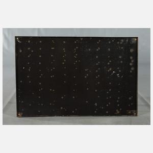 Emailleschild Henninger