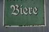Emailleschild Geraer Riebeck Biere