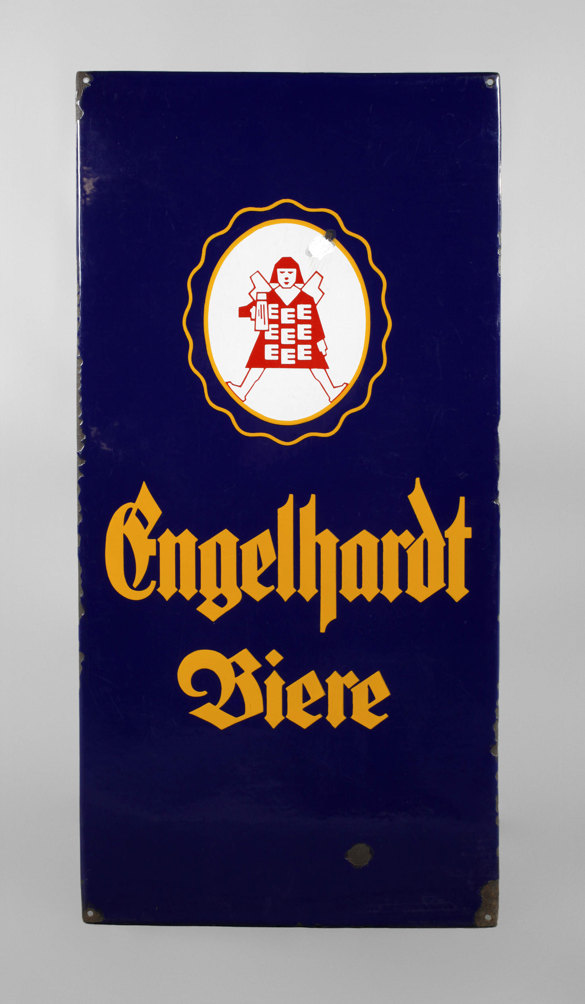 Emailleschild Engelhardt