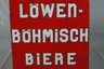 Emailleschild Löwenbrauerei
