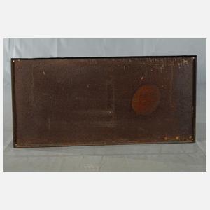 Emailleschild Löwenbrauerei