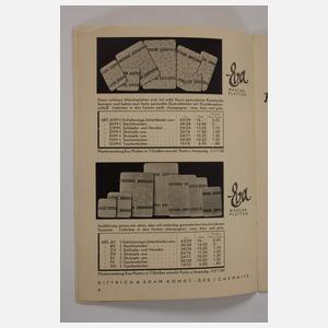 Konvolut Werbekataloge