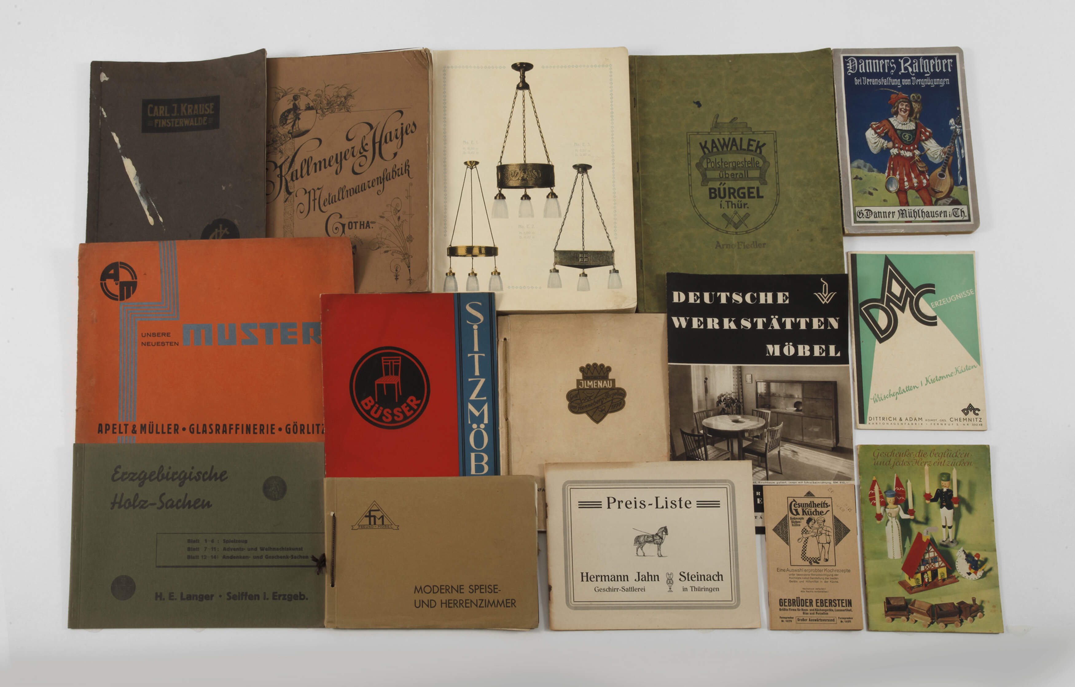 Konvolut Werbekataloge