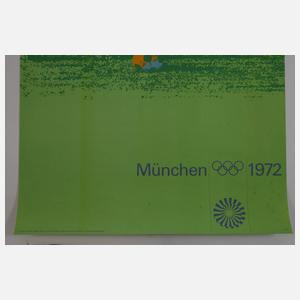 Plakat Olympische Spiele München 1972