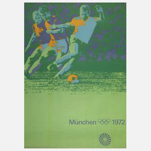 Plakat Olympische Spiele München 1972