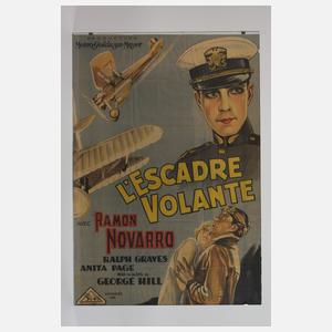 Vier historische Filmplakate