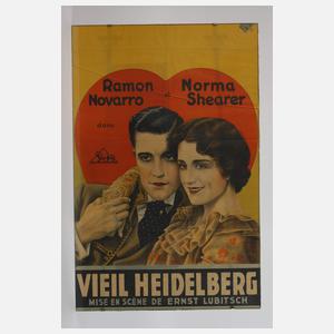 Vier historische Filmplakate