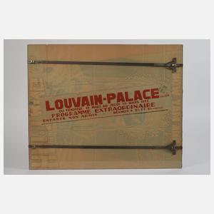 Vier historische Filmplakate