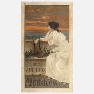 Werbeplakat Jugendstil