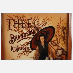 Werbeschild Thee Brandsma