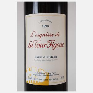 Sechs Flaschen Rotwein