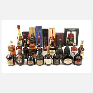 Konvolut Spirituosen