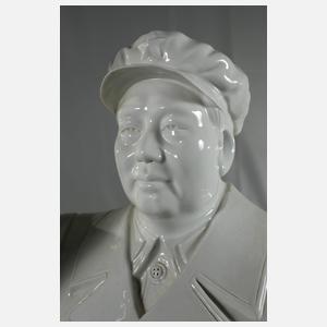 Riesige Blanc-de-Chine-Figur Mao Zedong (1893-1976) 毛泽东