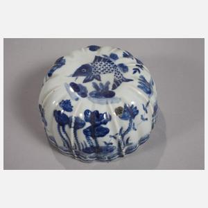 Paar große Fischvasen