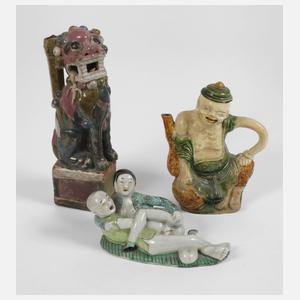 Drei Keramiken China